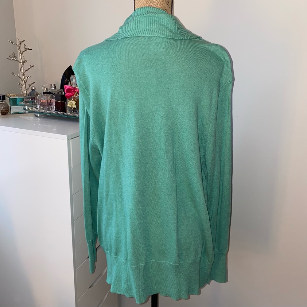 Mint Green Cardigan NWT - Picture 6 of 8